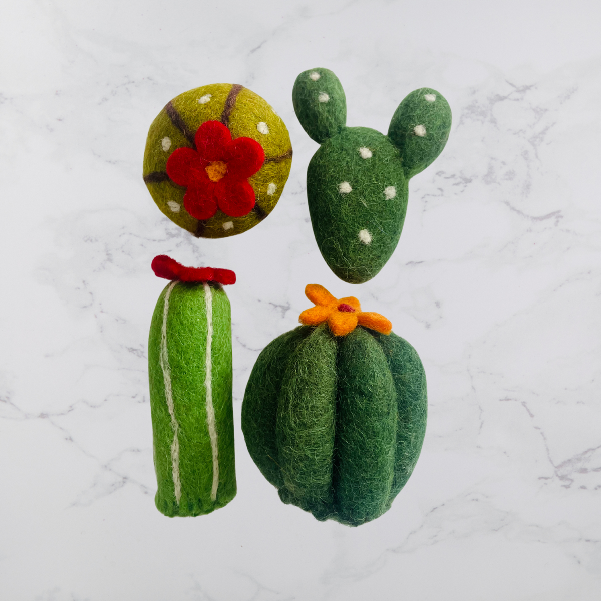 Cactus Wool Toy | Nepal | Cat Toys