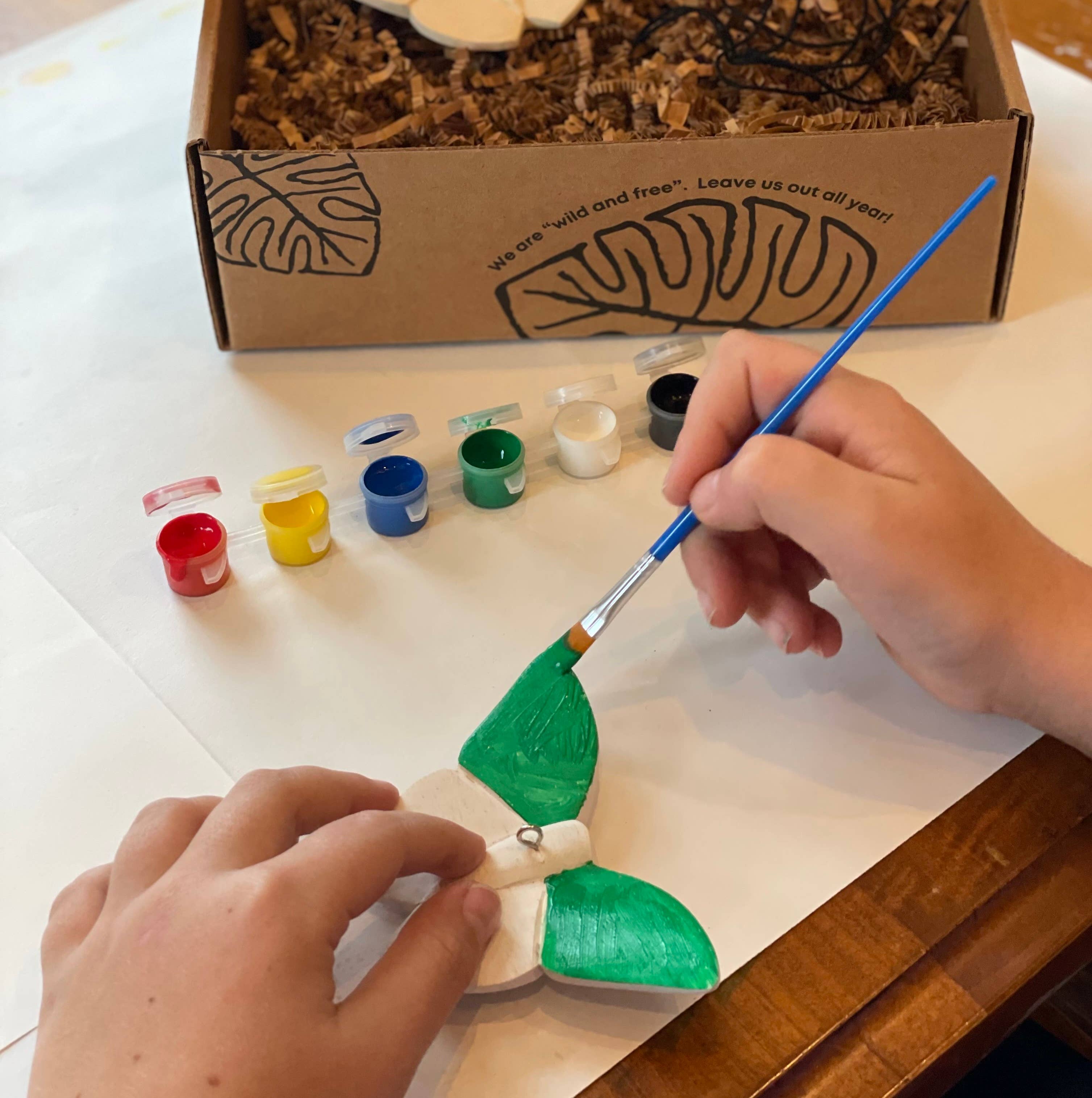 Paint Your Own Wildlife Ornament Kit