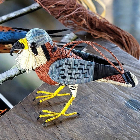 Kestrel Woven Ornament