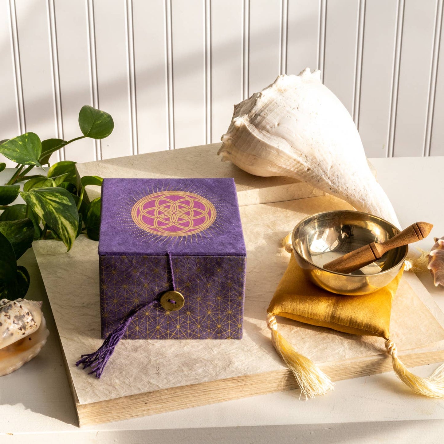 3.5" Seed Of Life Singing Bowl