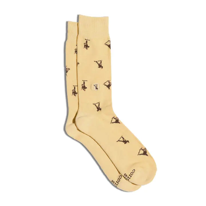 Socks That Protect Chimpanzees, Medium