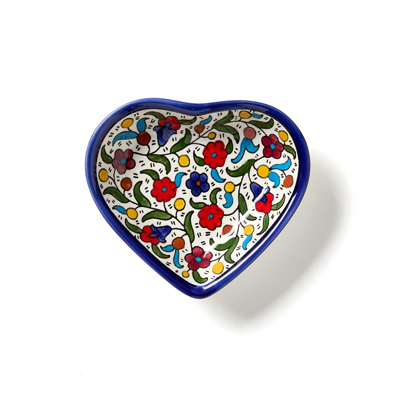 Blue Heart Trinket Dish