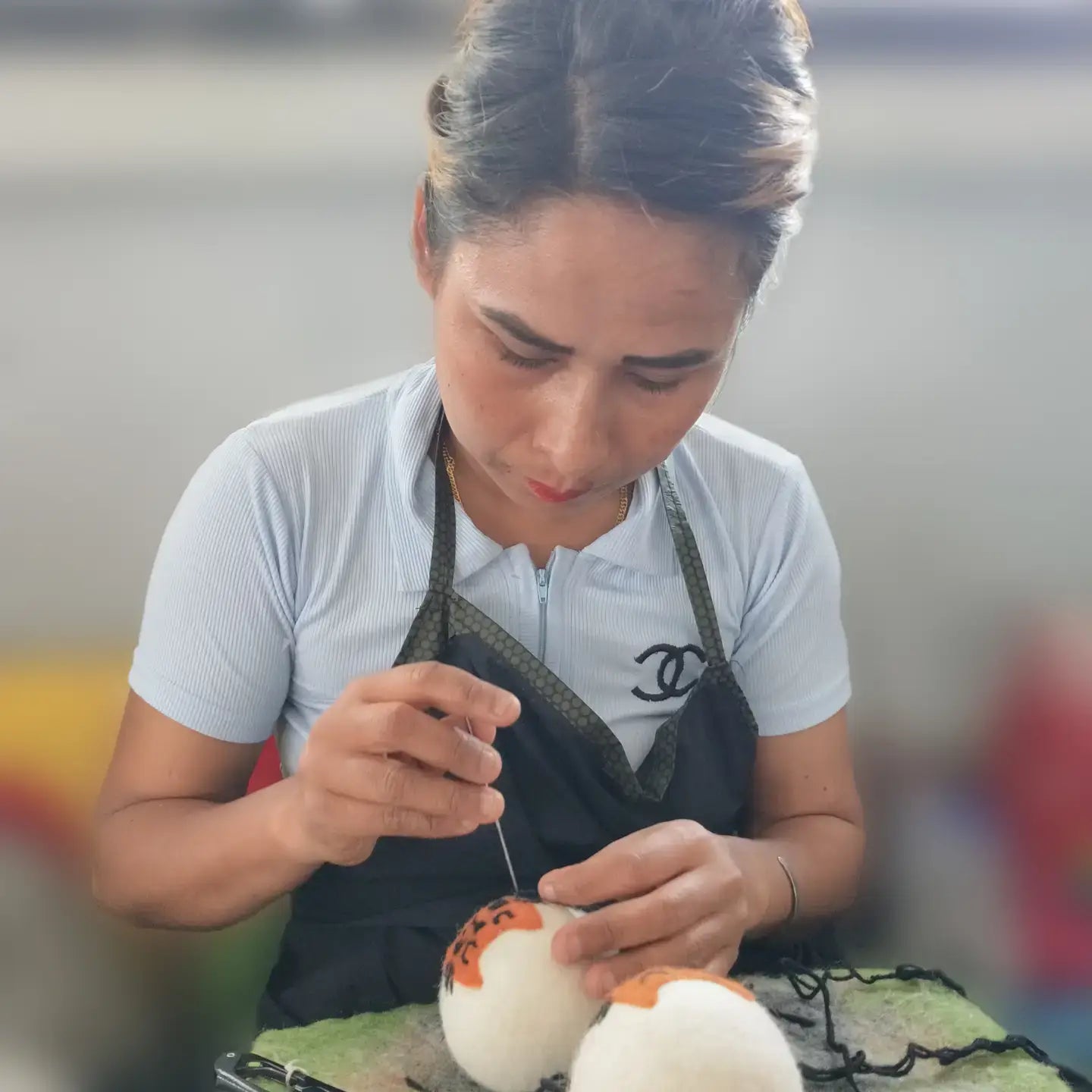 Eco Wool Dryer Balls, "Birds"