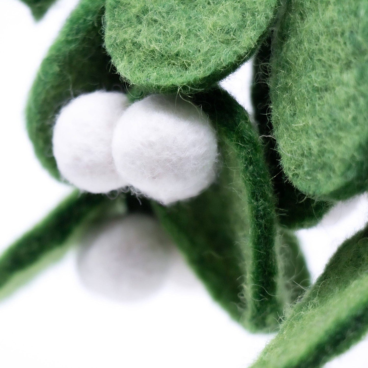 Mistletoe Felt Ornament