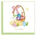Quilled Greeting Card, "Easter Basket"