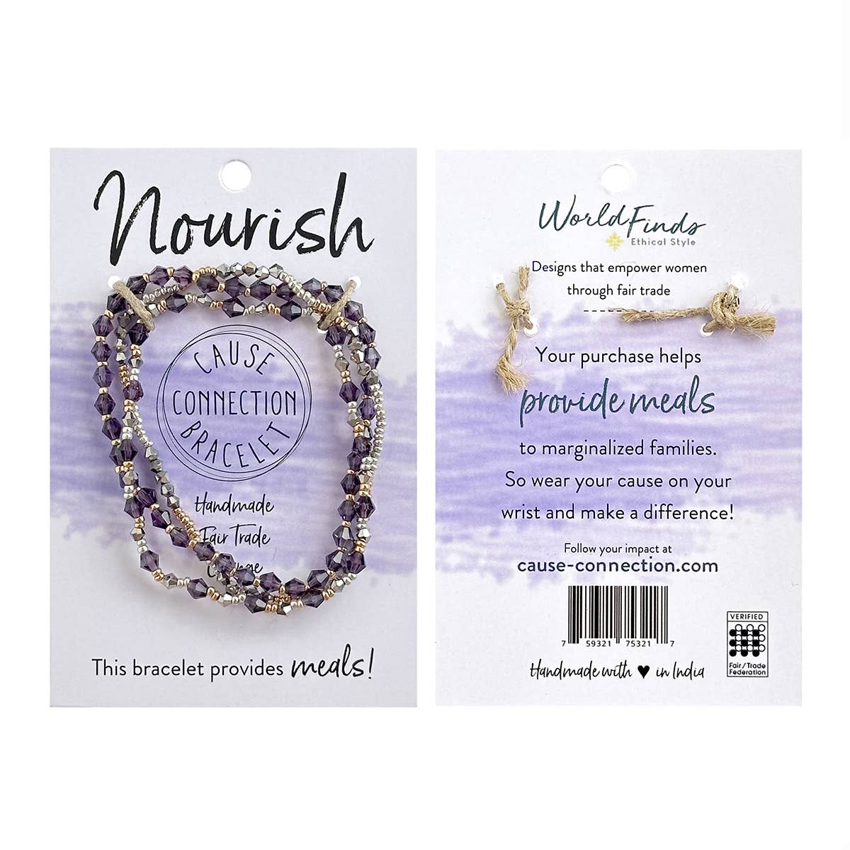 Multistrand Bracelet, "Cause Connection: Nourish"