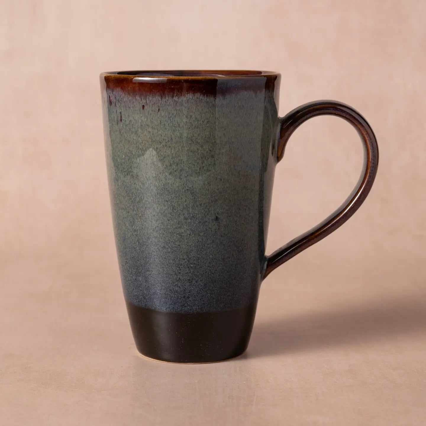 "Mekong" Tall Drip Glaze Mug