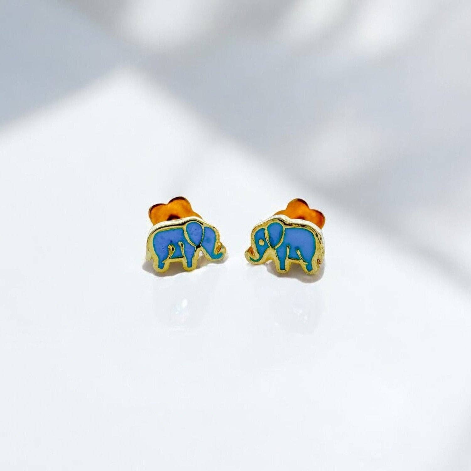 Elephant Tiny Stud Kids Earrings