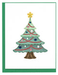 Quilled Christmas Trees Note Card Box Set