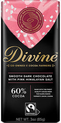 Chocolate Divine Dark 60% w/Himalayan Salt 3OZ