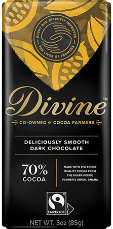 Chocolate Divine Dark 70% 3OZ