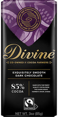 Chocolate Divine Dark 85%  3OZ
