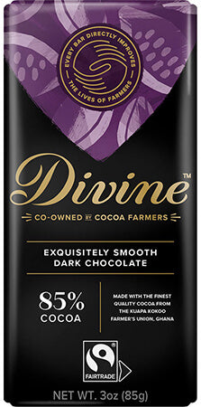 Chocolate Divine Dark 85%  3OZ