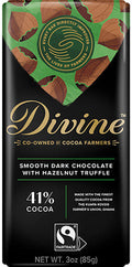 Chocolate Divine Dark Hazelnut Truffle 3OZ