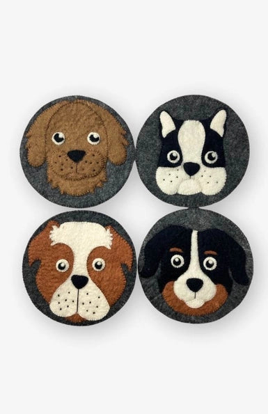 Felted Dog Trivet