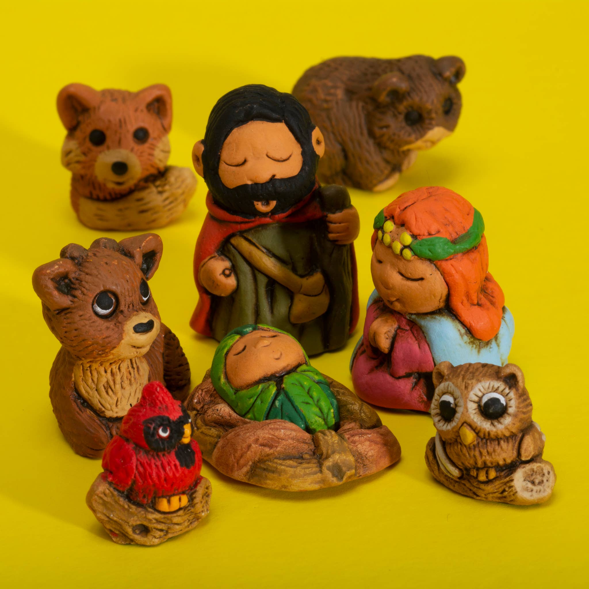 "Woodsy" Mini Nativity