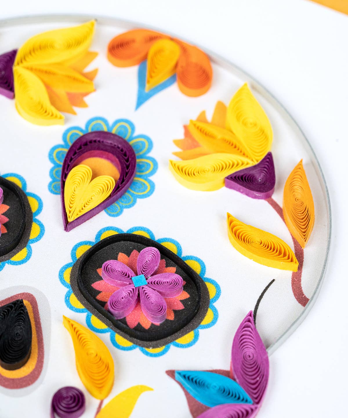 Quilled Greeting Card, “Sugar Skull”