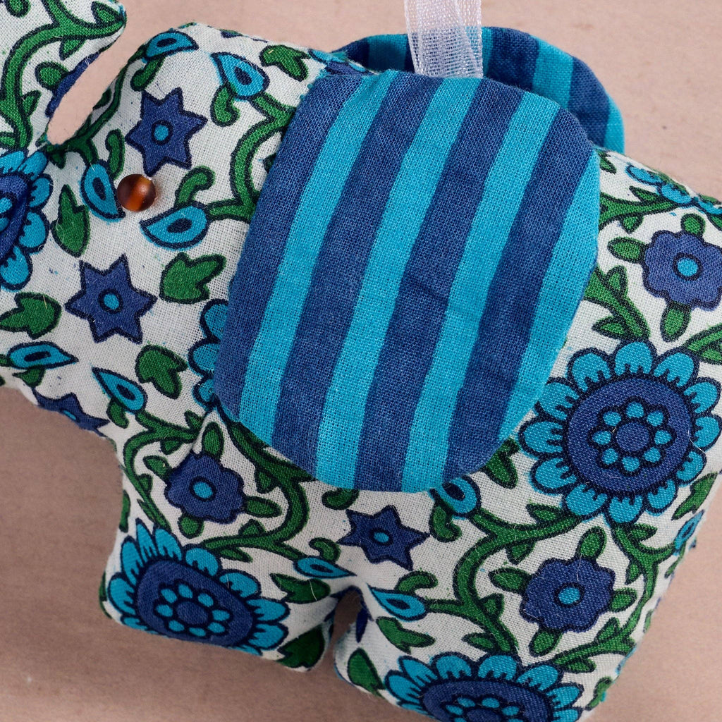 Ammu Stuffed Elephant Ornament