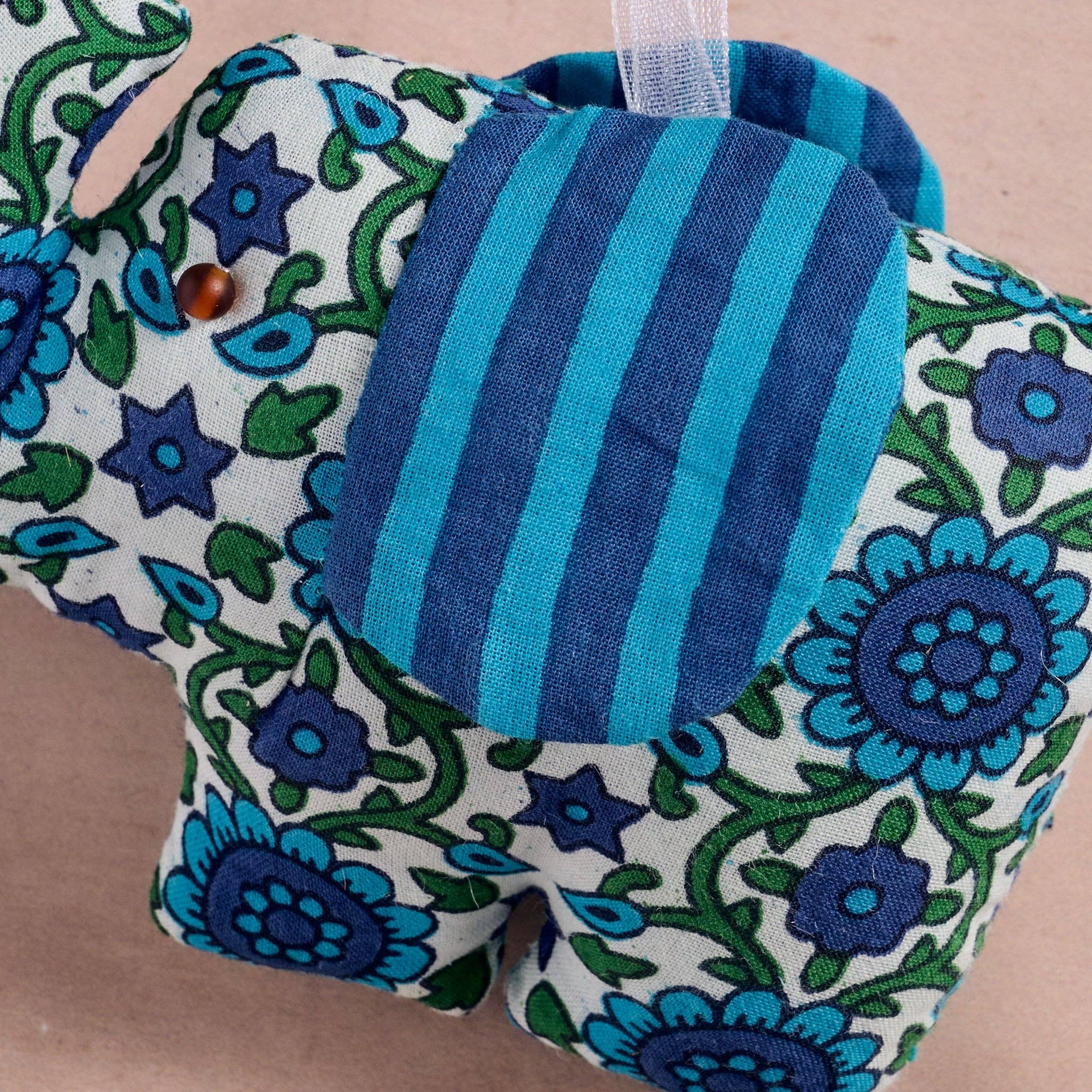 Ammu Stuffed Elephant Ornament