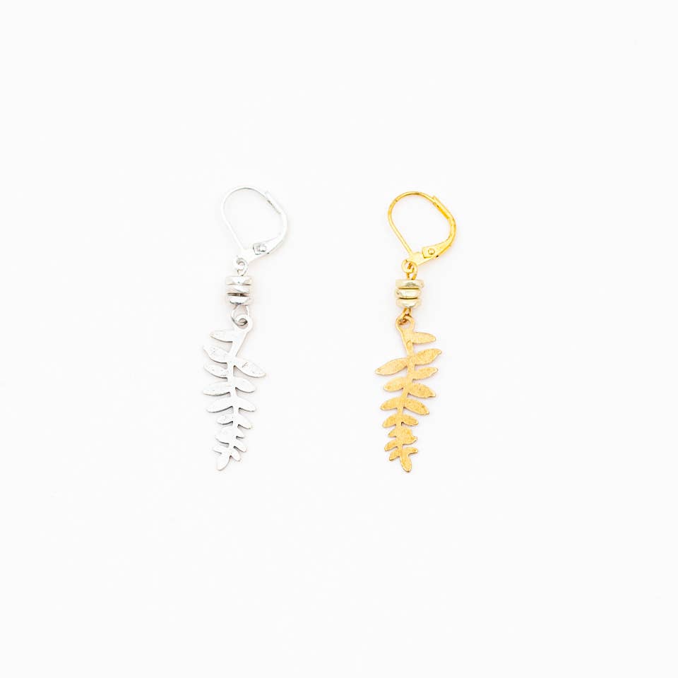 Fern Frond Earring