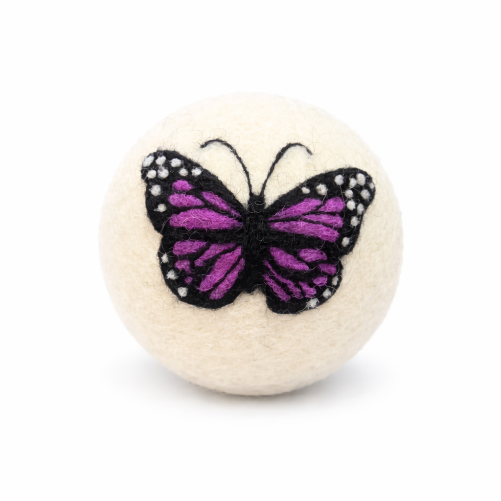 Butterfly: Eco Wool Dryer Balls Fair Trade