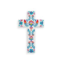 Botanica Clay Easter Wall Cross