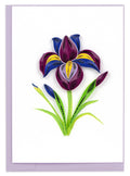 Quilled Gift Enclosure, "Iris"