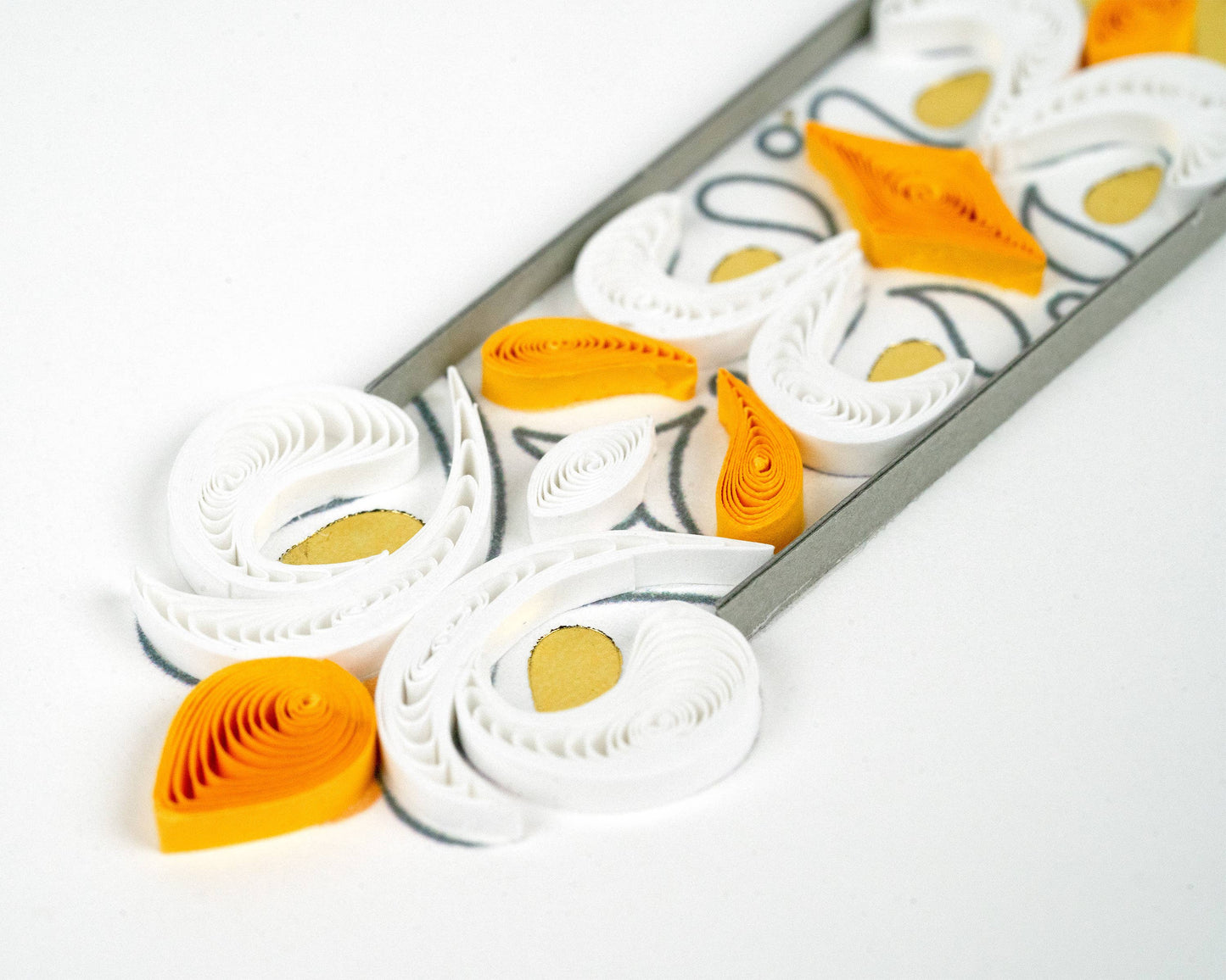 Quilled Greeting Card, "Ornate Cross"