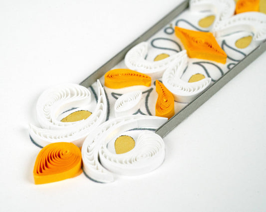 Quilled Greeting Card, "Ornate Cross"