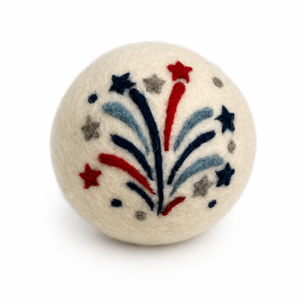 Eco Wool Dryer Balls, "Whimsy"