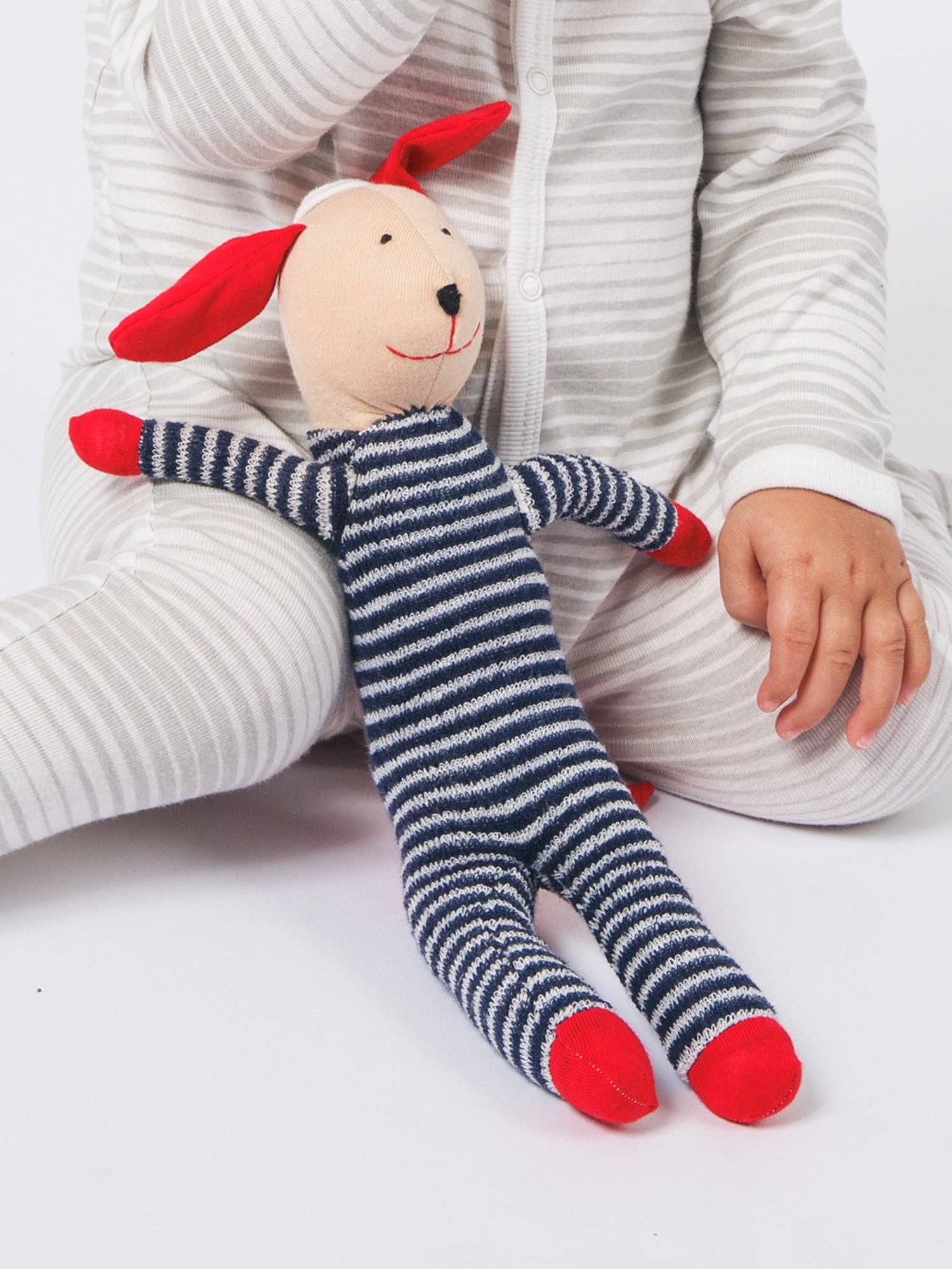 Organic Cotton Toy, "Scrappy Dog"^