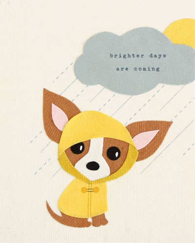 Recycled Paper Cards, "Brighter Days"