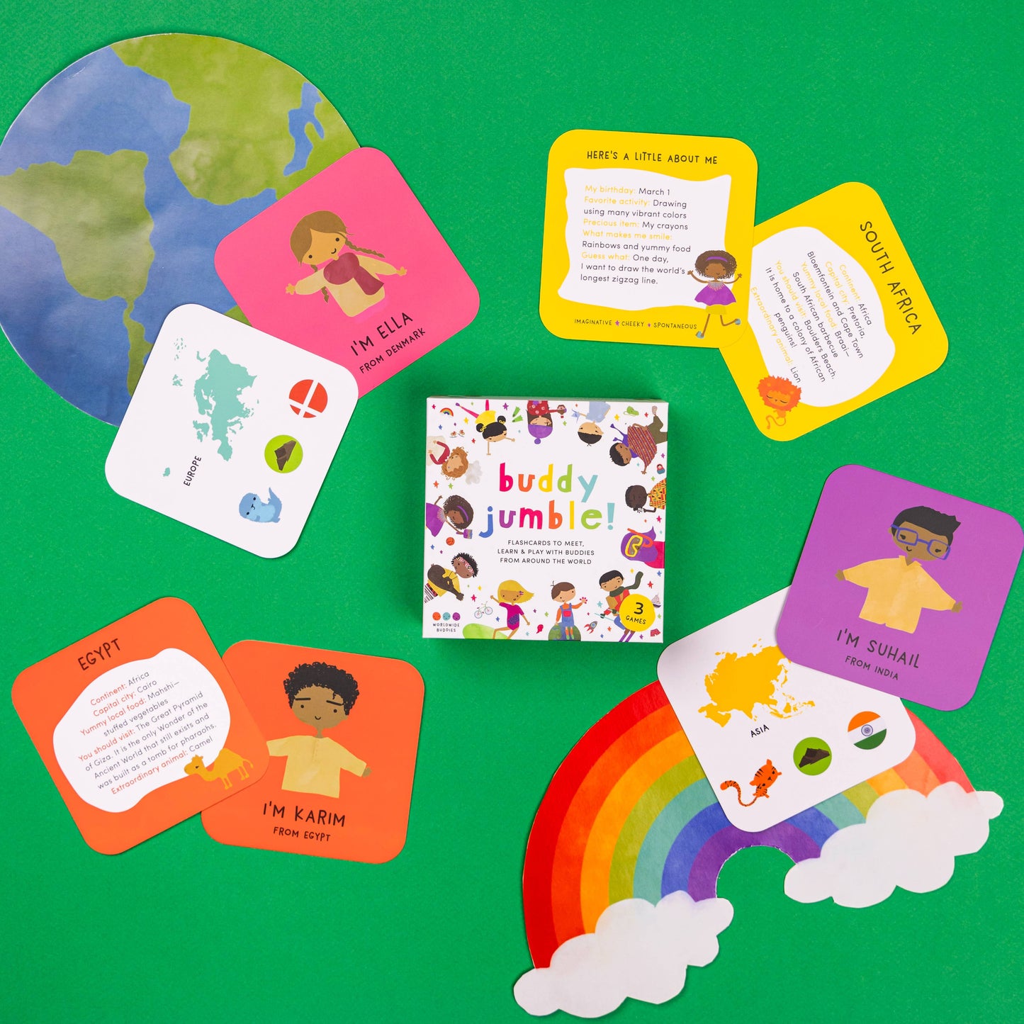 Buddy Jumble Geography Game
