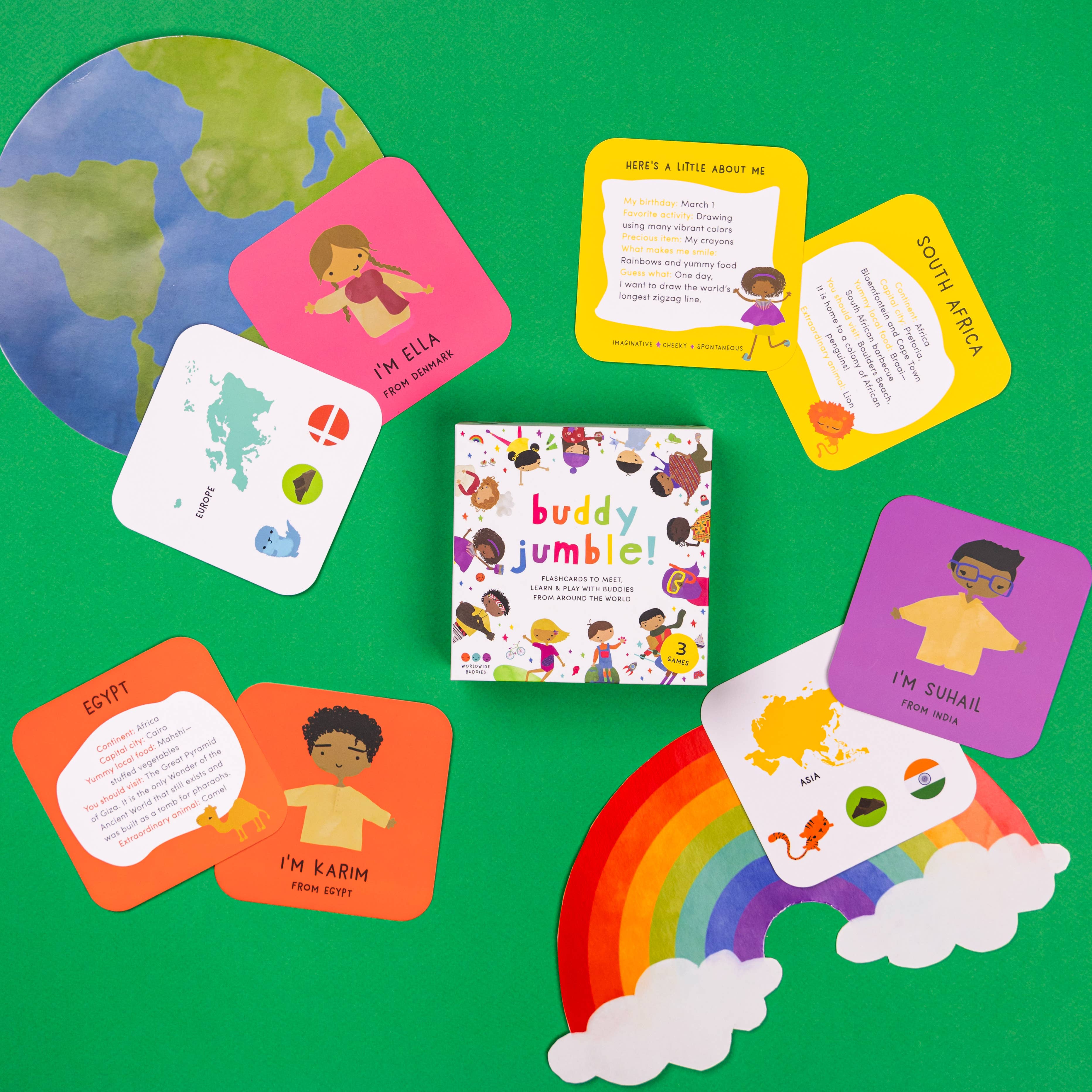 Buddy Jumble Geography Game