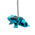 Blue Poison Dart Frog Balsa Ornament