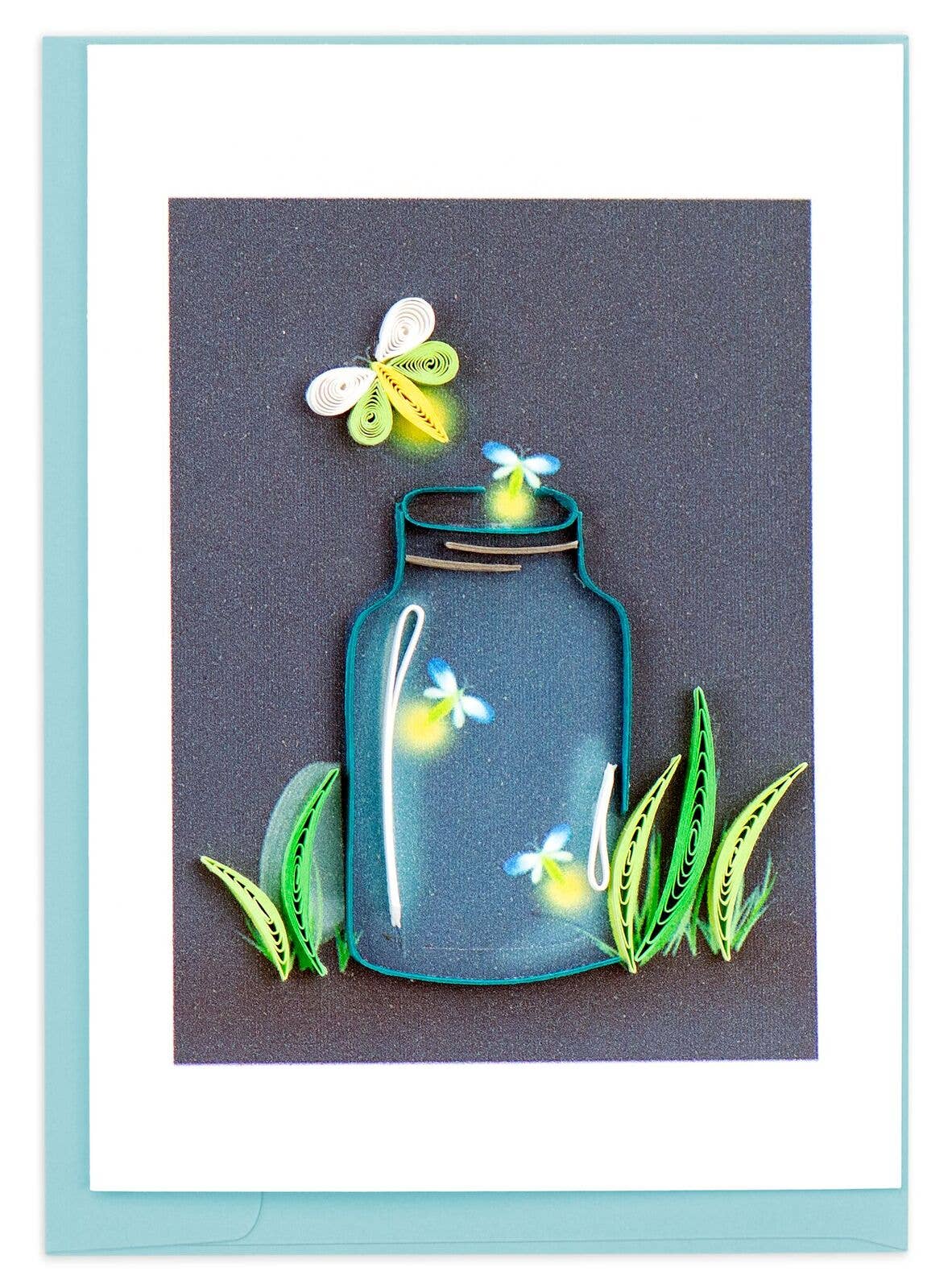 Quilled Gift Enclosure, "Fireflies"