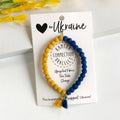 Stretch Bracelet, "Kantha Connection: Ukraine"