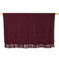 Plum Diamond Rethread Throw