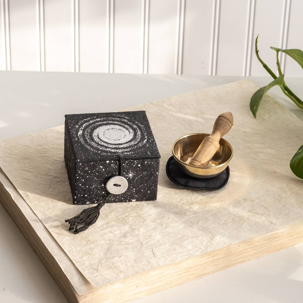 2" Meditation Singing Bowl, Galaxy
