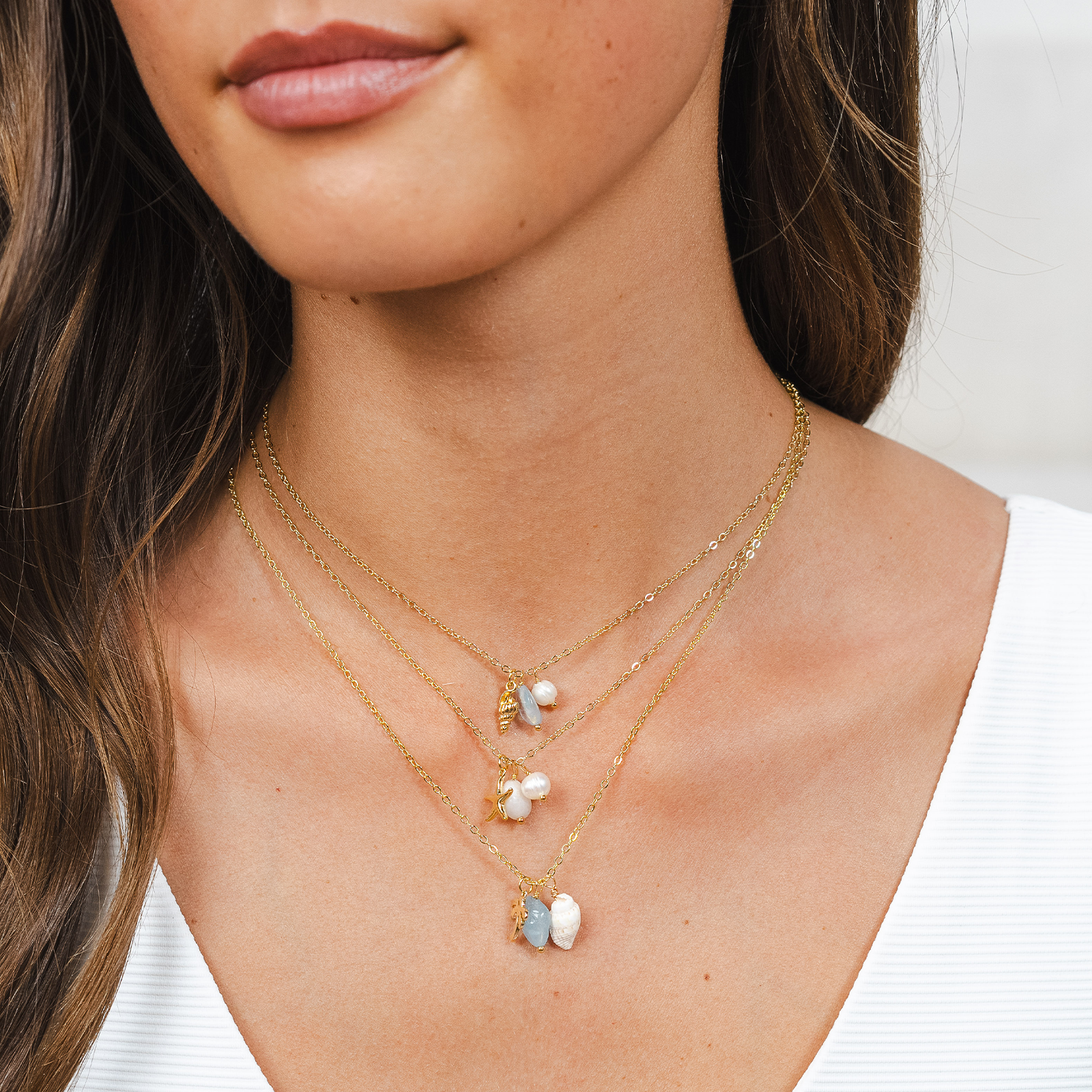 "Pearl of the Shore" Onshore Necklace