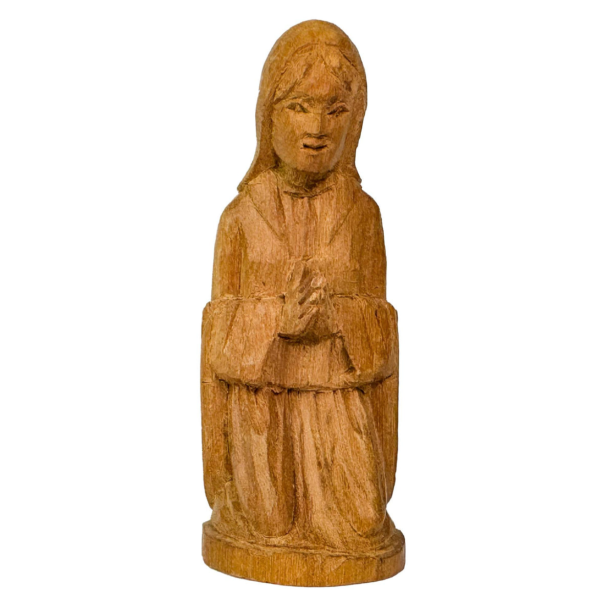 Hand-carved Olive Wood Nativity Set of Three from Kenya