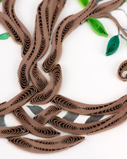 Quilled Greeting Card, "Tree of Life"