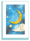 Quilled Gift Enclosure, "Moon and Stars"