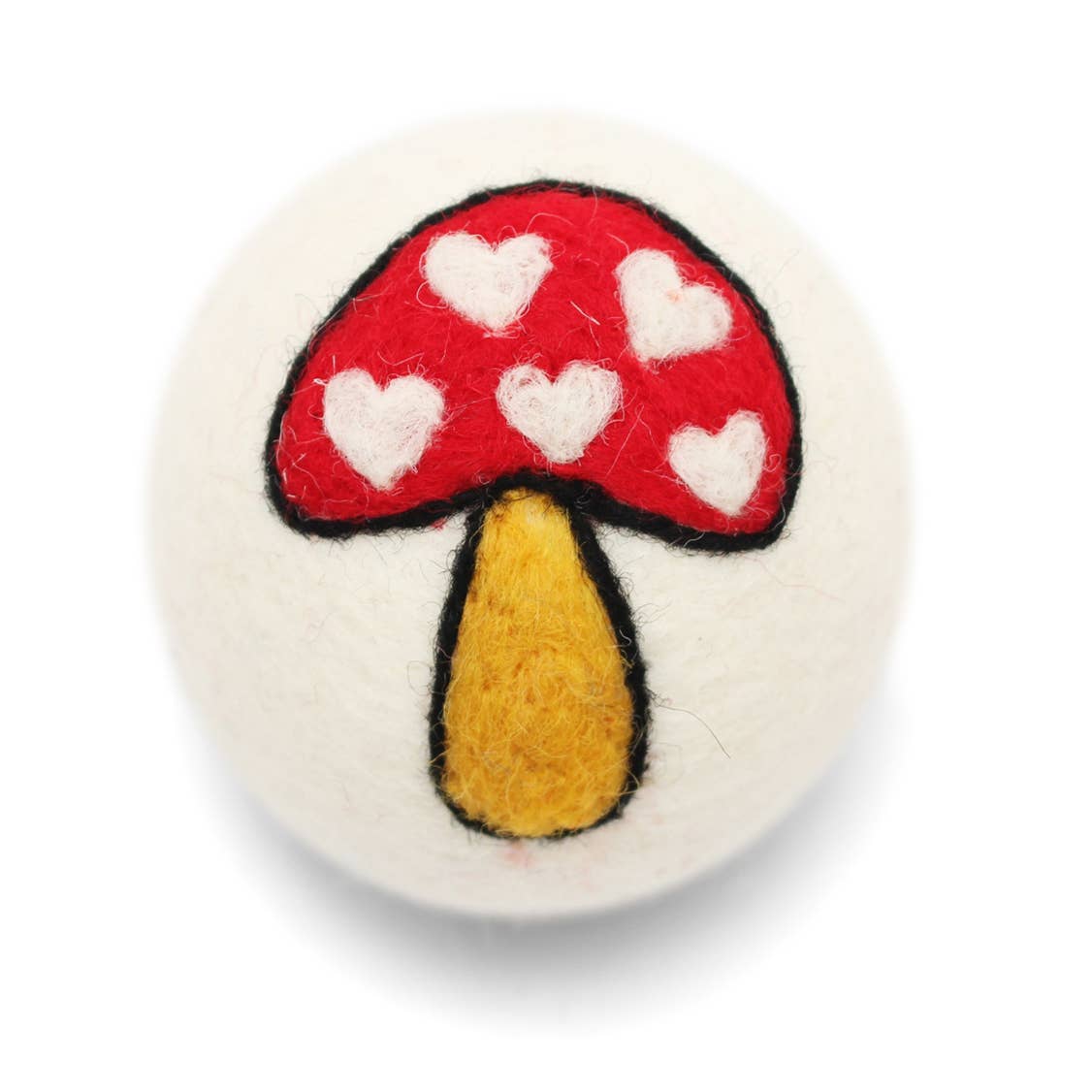 Eco Wool Dryer Balls, "Hearts"