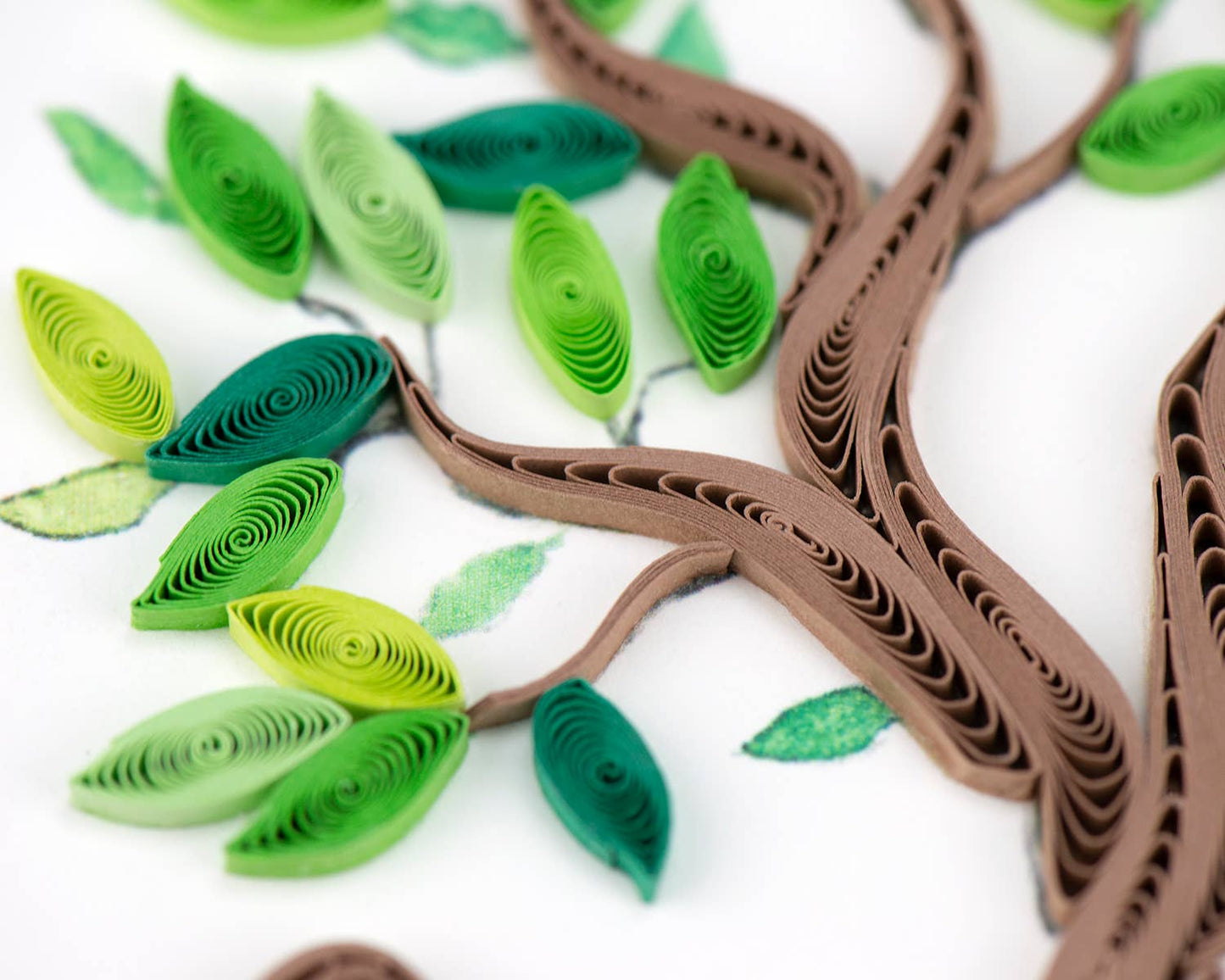 Quilled Greeting Card, "Tree of Life"
