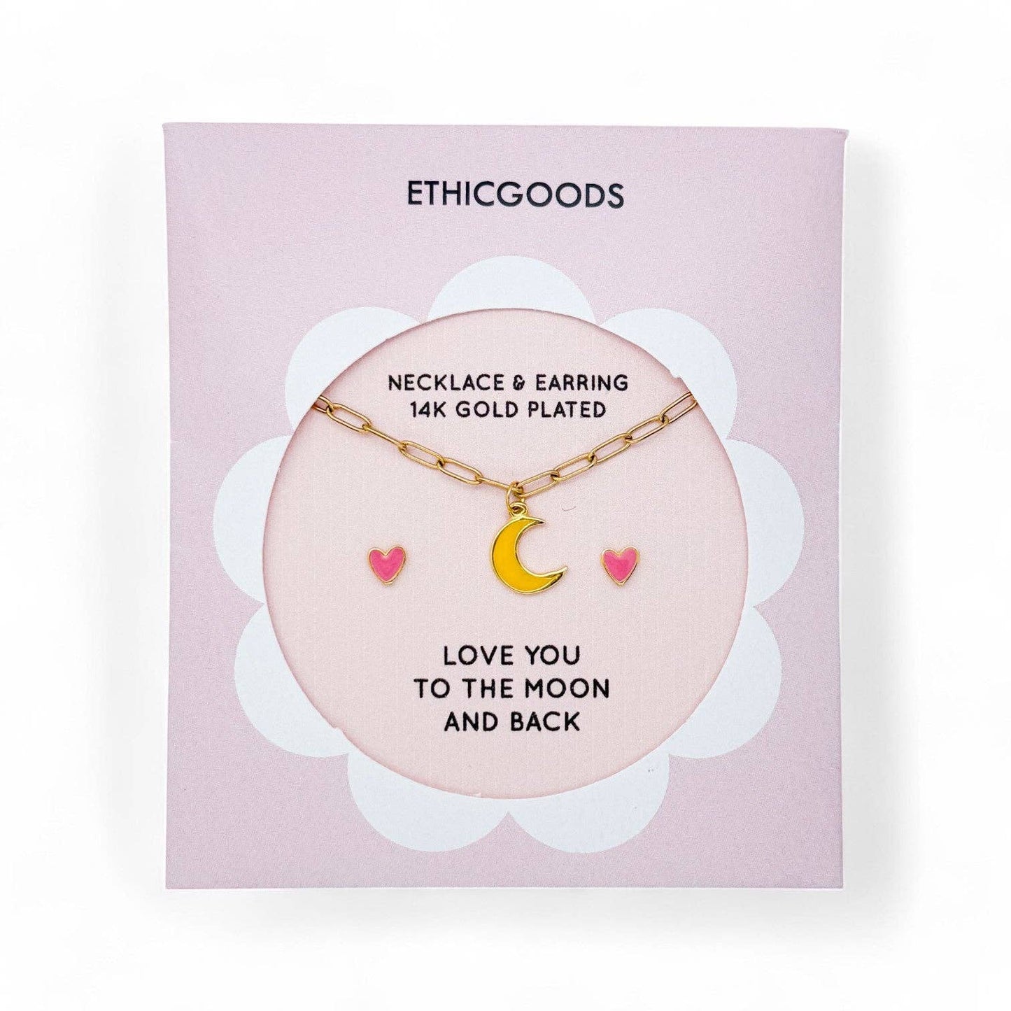 Love You to the Moon Kids Jewelry Set