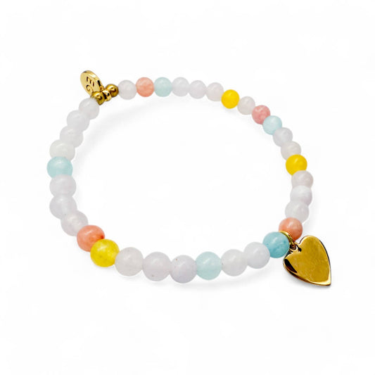 Heart Kids Charm Bracelet