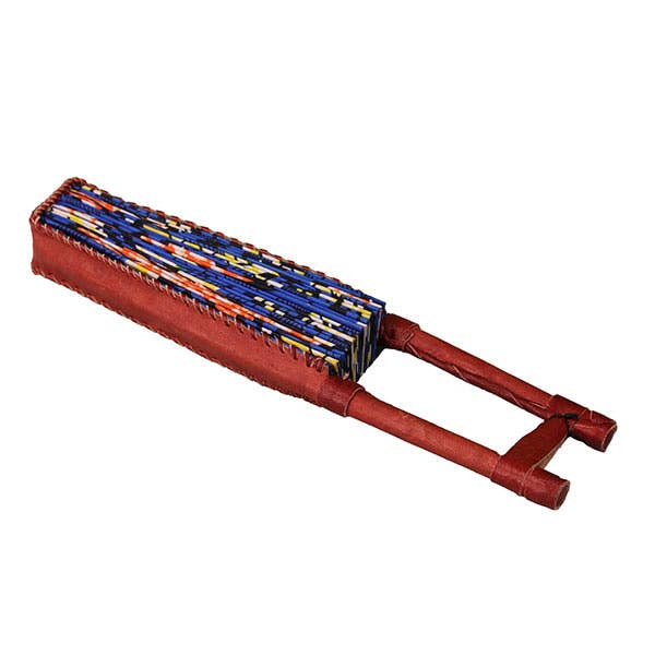 African Cloth Folding Fans