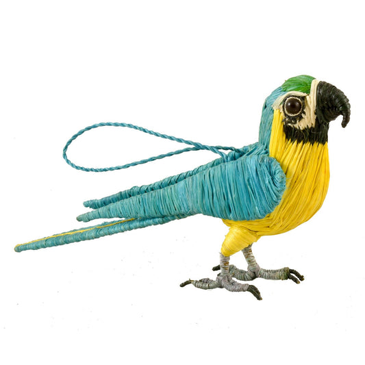 Macaw Woven Ornament