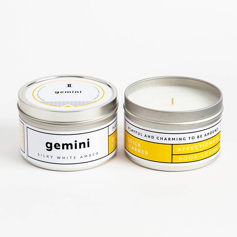 Travel Tin Candle, 6 oz - Zodiac Collection